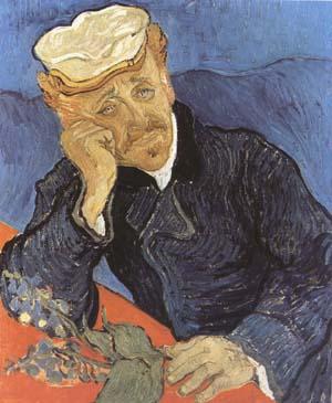 Vincent Van Gogh Portrait of Doctor Gacher (mk09) oil painting picture
